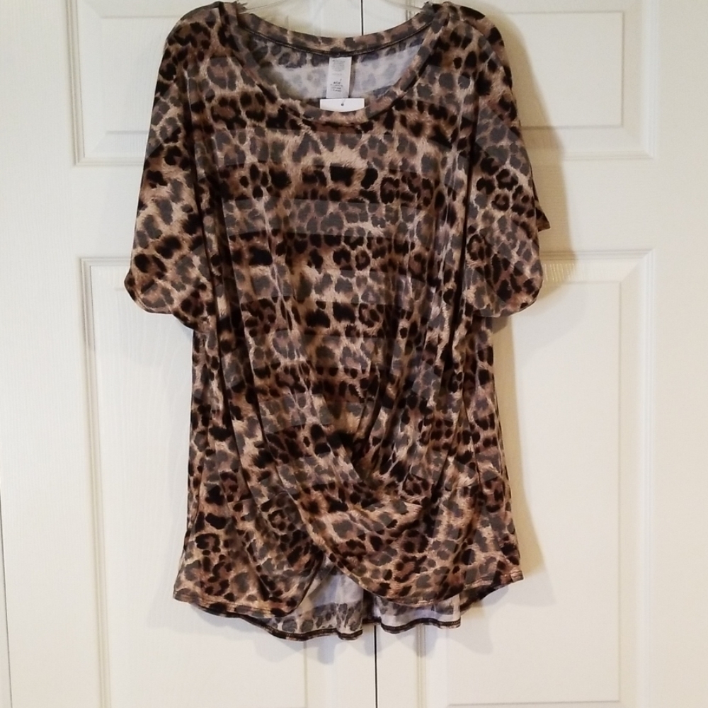 Leopard Print Top